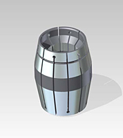 Double Tapered Collet