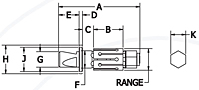 Between Centers: Standard Drawing